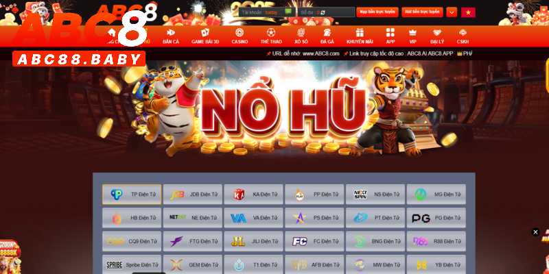 Game nổ hũ ABC8 với hệ thống cược đa dạng